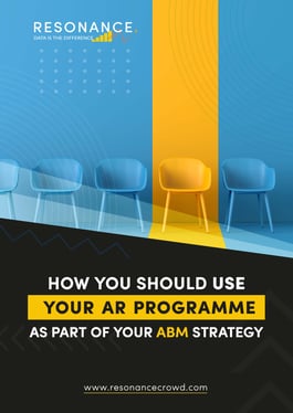 Resonance - How to use Analyst Relations as part of your ABM strategy- Front Page