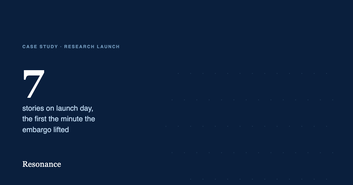 Case study: seven stories on launch day