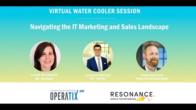 WATER-COOLER SESSION: HOW TO MARKET AND SELL TO IT DECISION MAKERS DURING THE PANDEMIC